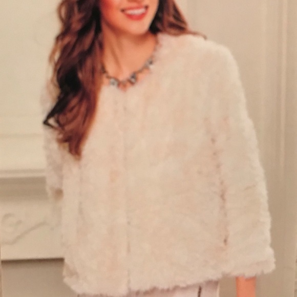 Charlie Paige Jackets & Blazers - Faux Fur Crop Jacket